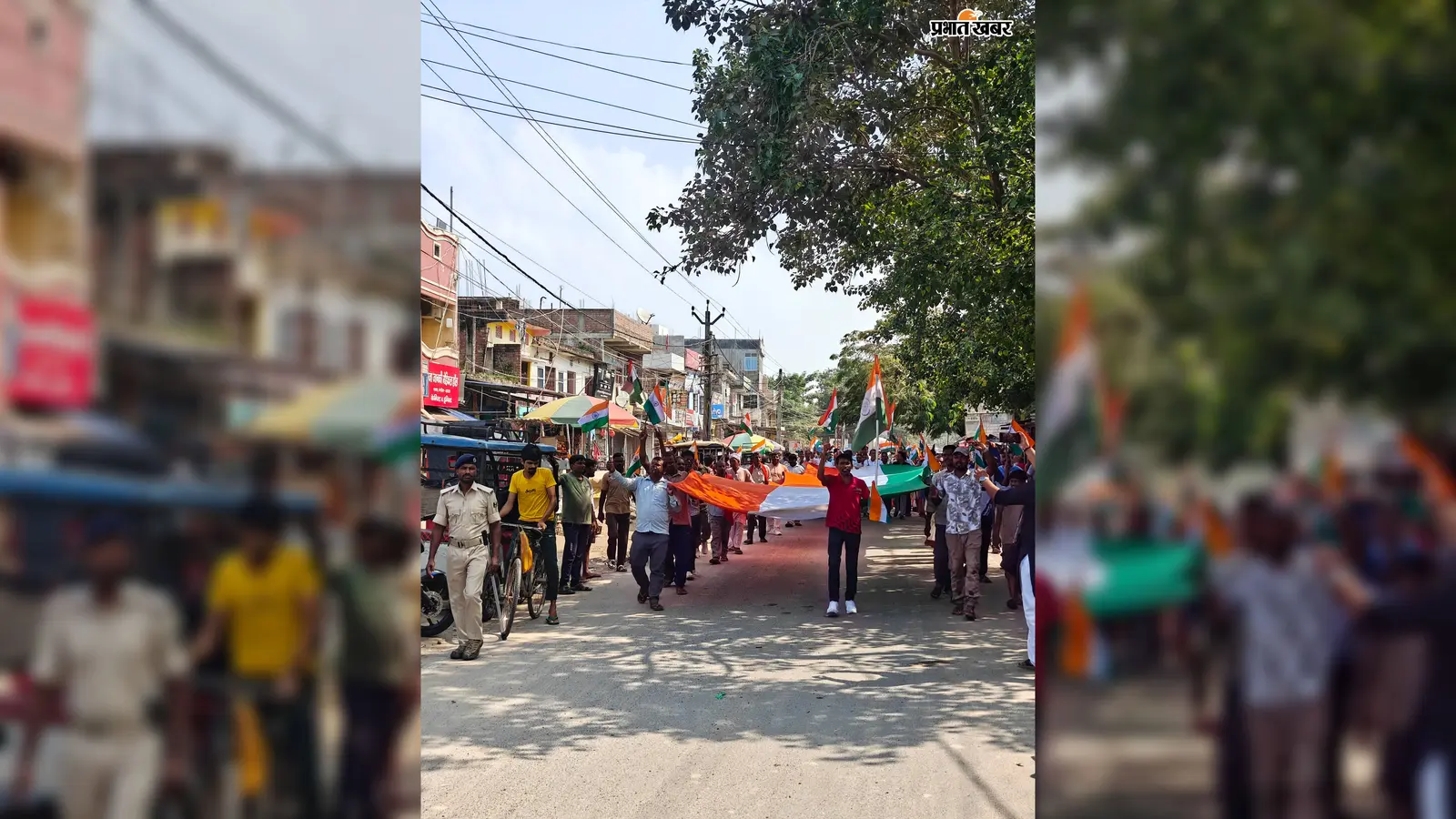 परबत्ता में तिरंगा यात्रा के साथ गूंजे भारत माता के जयकारे, अधिकारियों ने हर घर तिरंगा अभियान को सफल बनाने की अपील की