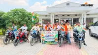 सारण के तरैया में 'हर घर तिरंगा अभियान 2026' के तहत निकली भव्य बाइक तिरंगा यात्रा, गूंजे भारत माता के जयकारे