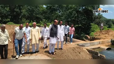 कम बारिश से संकट में किसान, 10 पंचायतों का दौरा कर बोले केएन त्रिपाठी- वैकल्पिक खेती पर दें जोर