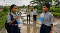 इवेंट की चकाचौंध के पीछे जानिएं गांवों की हकीकत? यूपी के बच्चों की अपील- स्कूल, शौचालय और टूटी सड़कों की तस्वीरें करें शेयर