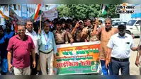 नवादा में निकली भव्य हर घर तिरंगा यात्रा, देशभक्ति के नारों से गूंजा शहर