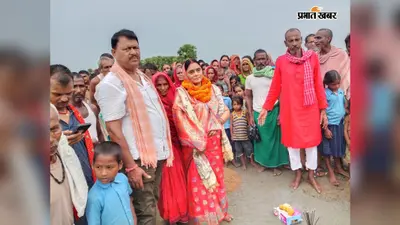बांका भस्मा गांव की वर्षों पुरानी सड़क बनी, मुखिया अनीता यादव ने पूजा-अर्चना के साथ किया उद्घाटन