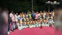 36वीं राज्यस्तरीय ताइक्वांडो प्रतियोगिता में पदक जीतने वाले 48 खिलाड़ियों का सम्मान