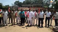 काराकाट में निकली तिरंगा यात्रा, देशभक्ति के नारों से गूंजा प्रखंड मुख्यालय