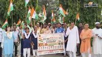कसबा में निकली भव्य तिरंगा यात्रा, देशभक्ति के नारों से गूंजा मुख्य बाजार