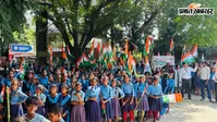 गढ़पुरा में निकली तिरंगा यात्रा, ‘विकसित भारत 2047’ के संकल्प का दिया संदेश