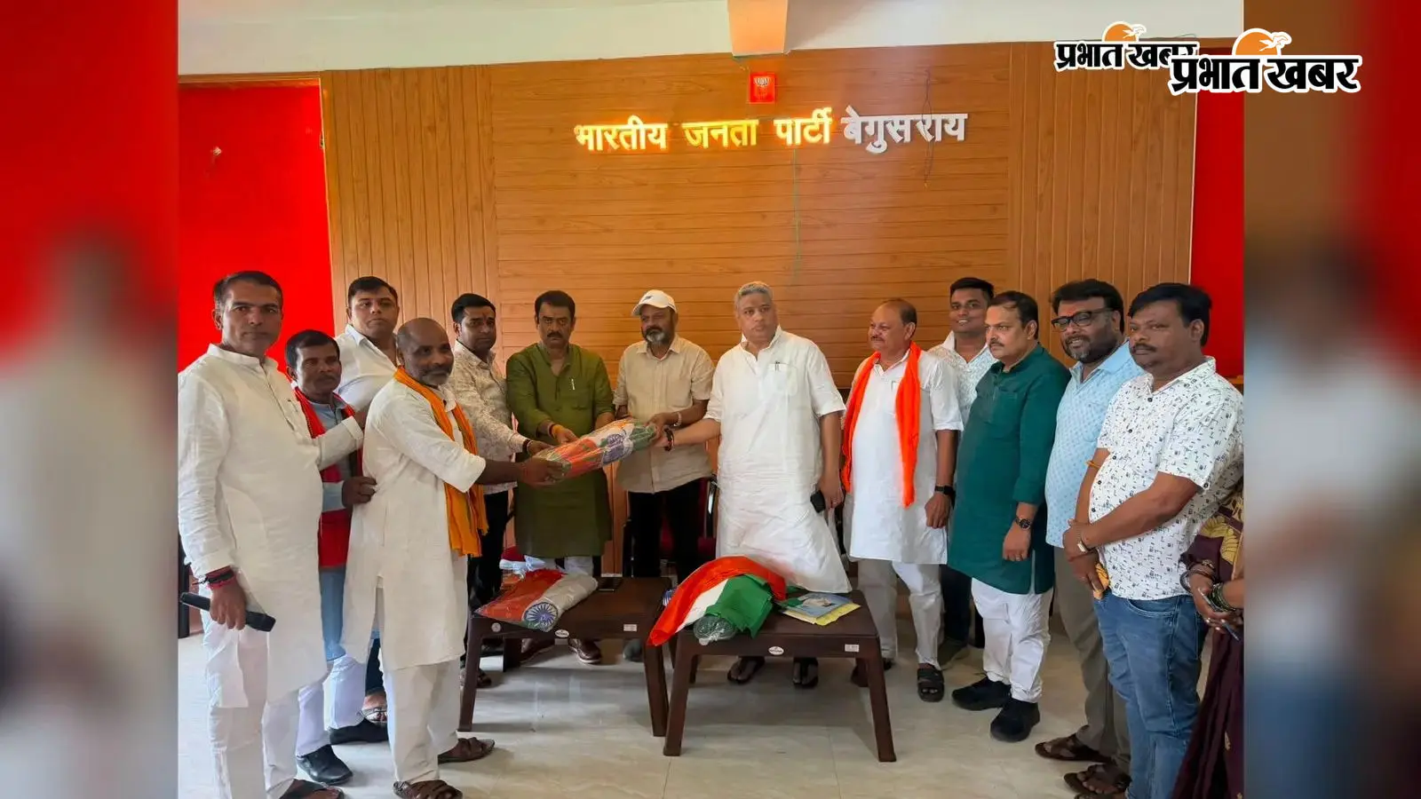 बेगूसराय में हर घर तिरंगा अभियान को जन-जन तक पहुंचाने का भाजपा ने लिया संकल्प