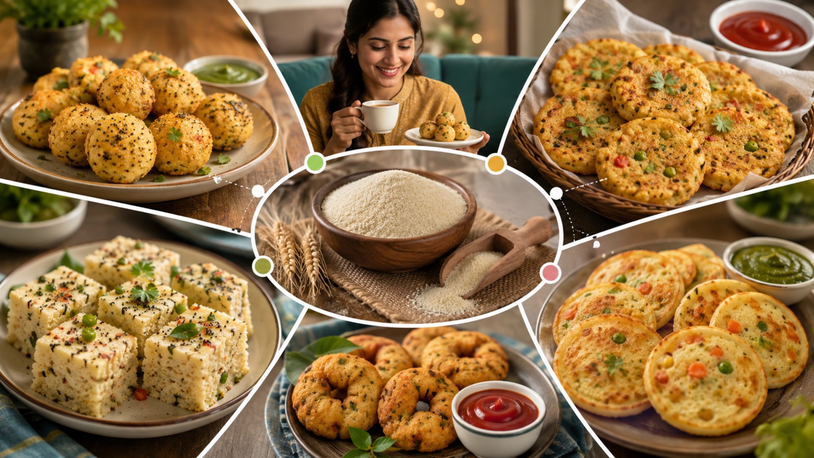 5 instant suji snacks