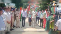 हर घर तिरंगा अभियान के तहत मटिहानी में निकली तिरंगा यात्रा