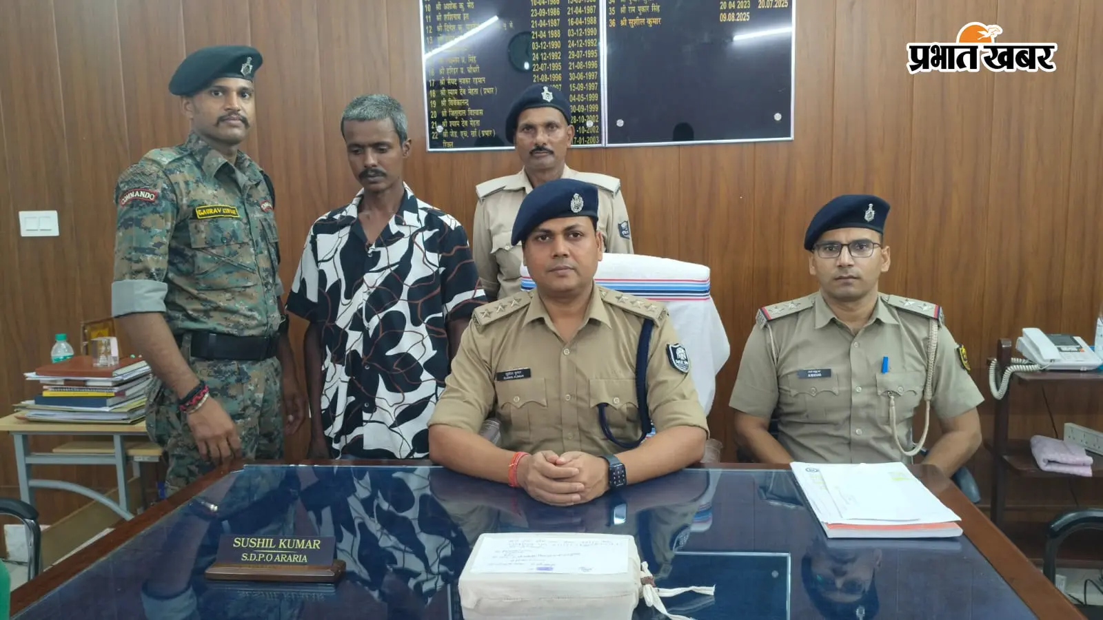 101 ग्राम स्मैक के साथ तस्कर गिरफ्तार, विधि विरुद्ध बालिका भी निरुद्ध, दो पुराने मामले दर्ज