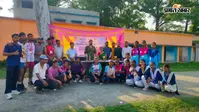 नशामुक्त भारत अभियान में वॉलीबॉल फ्रेंडली मैच में जीए हाईस्कूल रहा विजेता, नशामुक्ति का संदेश दिया
