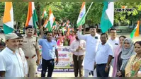 गया जी: आमस में स्कूली बच्चों ने निकाली भव्य तिरंगा यात्रा, बीडीओ व थानाध्यक्ष समेत कई अधिकारियों ने लिया हिस्सा