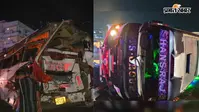वाराणसी से पटना जा रही हंसराज बस देर रात औरंगाबाद में पलटी, 20 यात्री घायल; 3 की हालत गंभीर