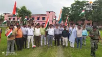 ढोलबज्जा में निकली भव्य 'तिरंगा यात्रा', अधिकारियों और बच्चों ने दिया देशभक्ति का संदेश