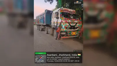 Dumka News: आसनबनी में बालू लदे हाइवा को रोका,सूचना के बाद भी नहीं पहुंचे अधिकारी