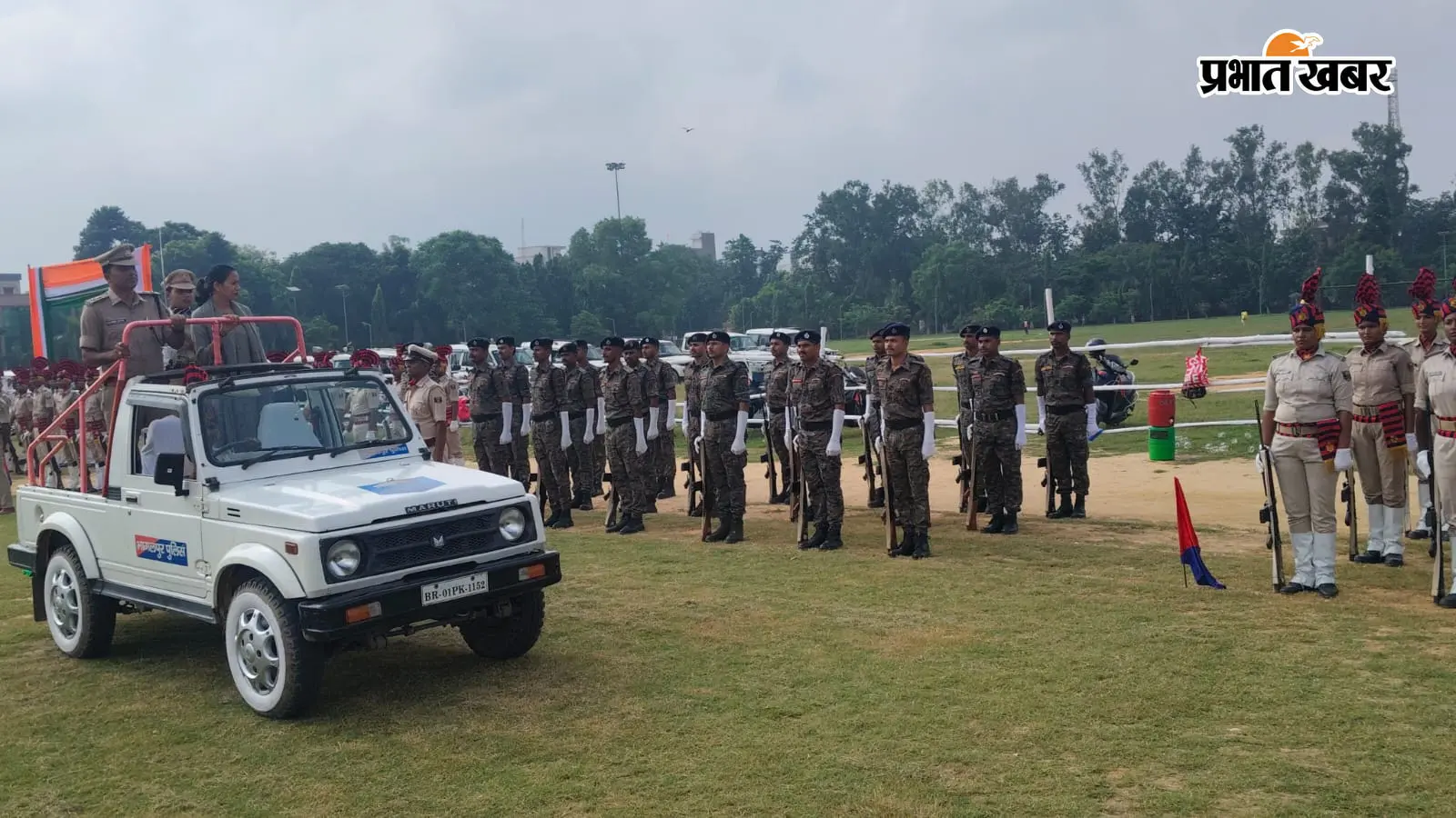 स्वतंत्रता दिवस की तैयारियों को लेकर सैंडिस कंपाउंड में मॉक ड्रिल, डीएम अलंकृता पांडेय ने लिया जायजा