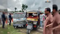 बिरनी में 3 वाहनों के बीच टक्कर, 2 स्कूली बच्चे घायल; पुलिस ने गाड़ियों को किया जब्त