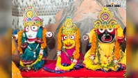 चंदन का टीका लगाकर चतुर्धा मूर्ति का किया विशेष शृंगार, दर्शन के लिए उमड़े श्रद्धालु