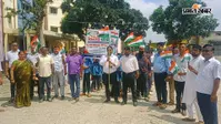 सोनवर्षाराज में निकली तिरंगा यात्रा, भारत माता के जयकारों से गूंजा प्रखंड मुख्यालय