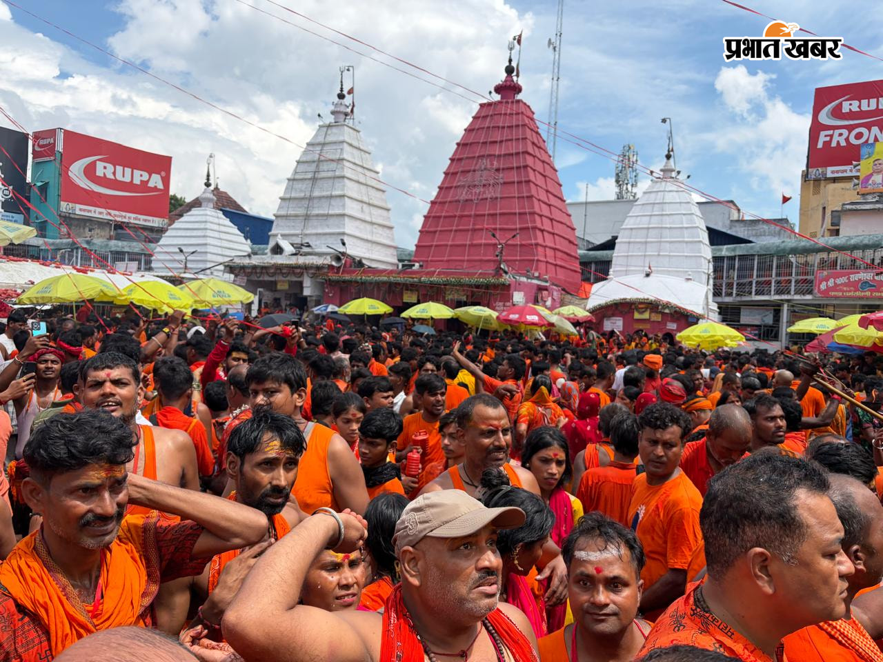सिंह द्वार और मंदिर परिसर का हाल | Prabhat Khabar Network