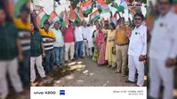 कुशेश्वरस्थान में निकली भव्य तिरंगा यात्रा, ‘भारत माता की जय’ के नारों से गूंजा इलाका
