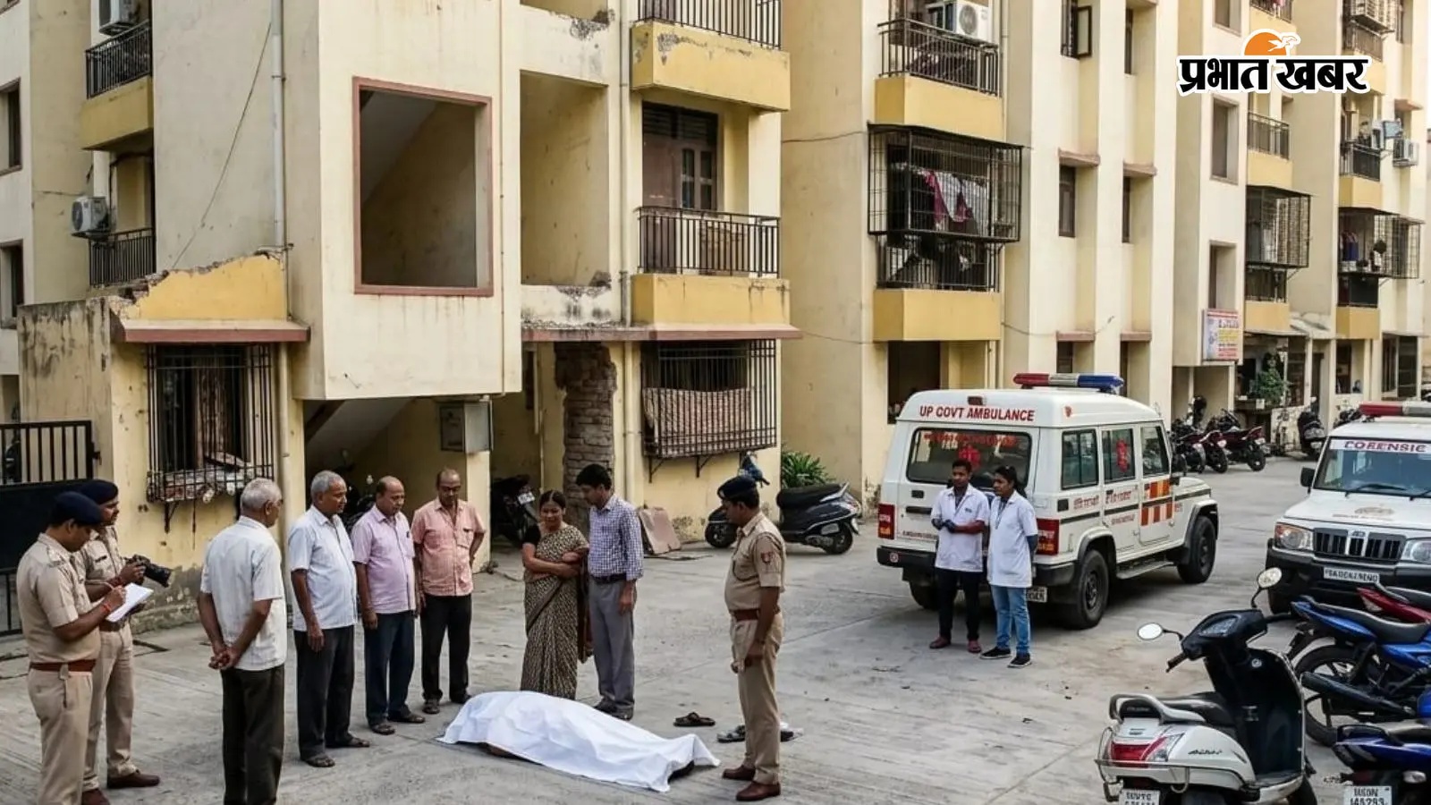 गोरखपुर में 1.40 करोड़ की ठगी की FIR के 8 दिन बाद अपार्टमेंट से गिरे पशु चिकित्सक, जानिए मौत के पीछे क्या है राज?