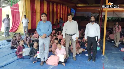 जामताड़ा में देशभक्ति का रंग: बच्चों ने चित्रकला में उकेरी आजादी की गाथा