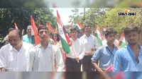 रामपुर पंचायत भवन से निकली भव्य तिरंगा रैली, एसडीएम ने हरी झंडी दिखाकर किया रवाना