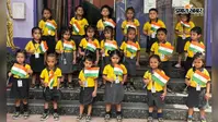 किडज़ी और माउंट लिटेरा ज़ी स्कूल में 'हर घर तिरंगा' अभियान के तहत बच्चों ने बिखेरा राष्ट्रभक्ति का रंग