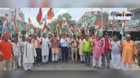 सारण के इसुआपुर में विधायक के नेतृत्व में निकली तिरंगा यात्रा, शहीदों को किया नमन