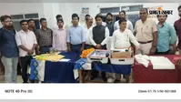 बेलदौर के सीओ सुजीत कुमार सुदीन का डीएसपी बनने पर सम्मान, अंचलकर्मियों ने दी विदाई