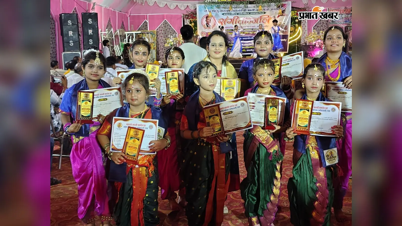 समस्तीपुर में शास्त्रीय संगीत उत्सव में नन्दा के शिष्यों ने बिखेरा ओडिसी नृत्य का जलवा