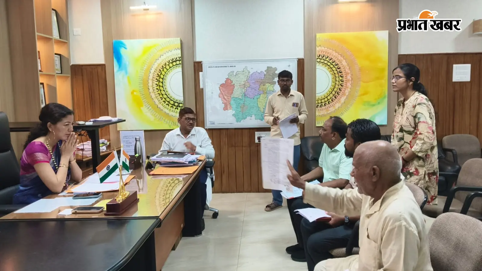 जहानाबाद में लोक शिकायत के 6 अपीलीय मामलों की हुई सुनवाई, चार का हुआ निष्पादन