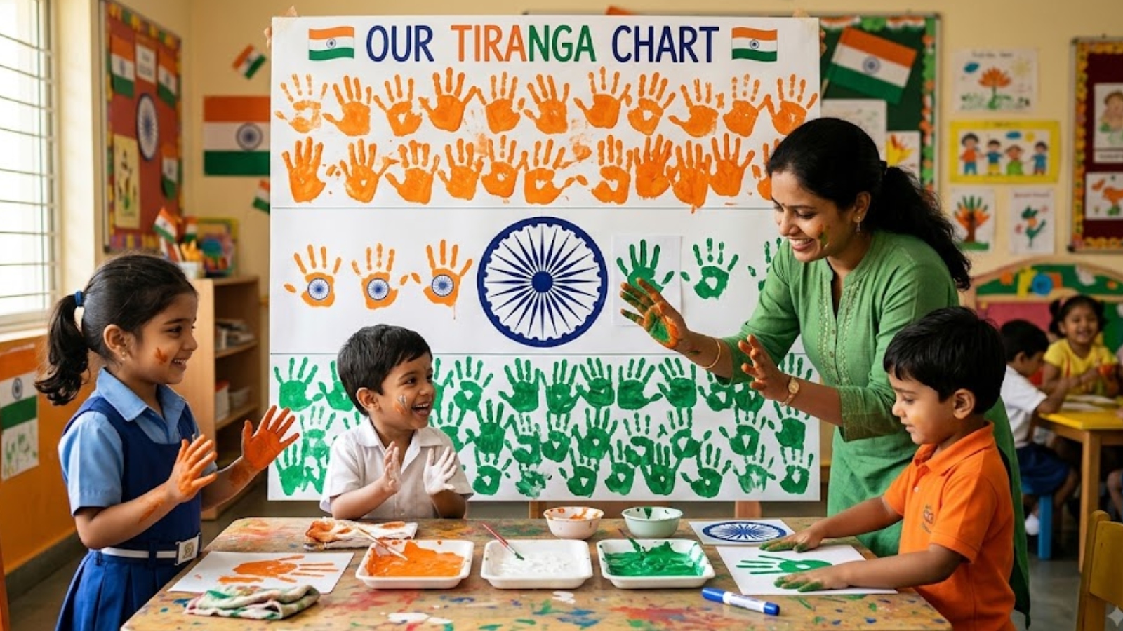 तिरंगा चार्ट