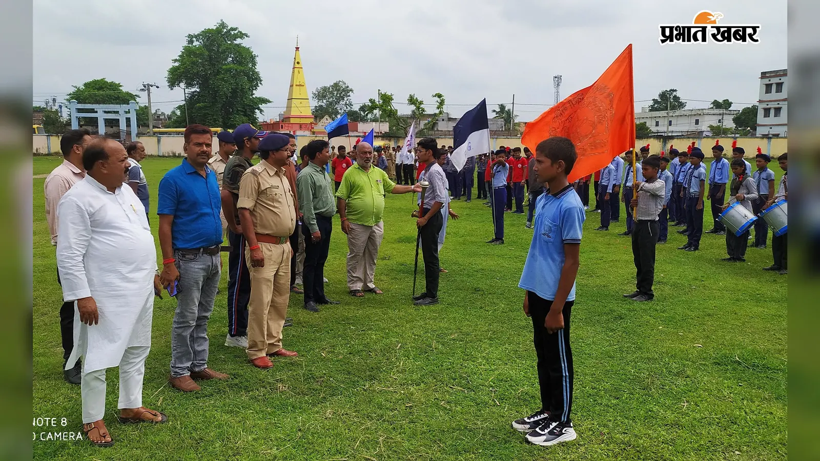 काली मेला मैदान में स्वतंत्रता दिवस परेड की तैयारी तेज, एसडीओ ने किया पूर्वाभ्यास का निरीक्षण