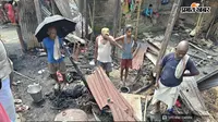 बनमनखी में शॉर्ट सर्किट से तीन घर जलकर राख, 3.5 लाख नकद समेत लाखों का नुकसान