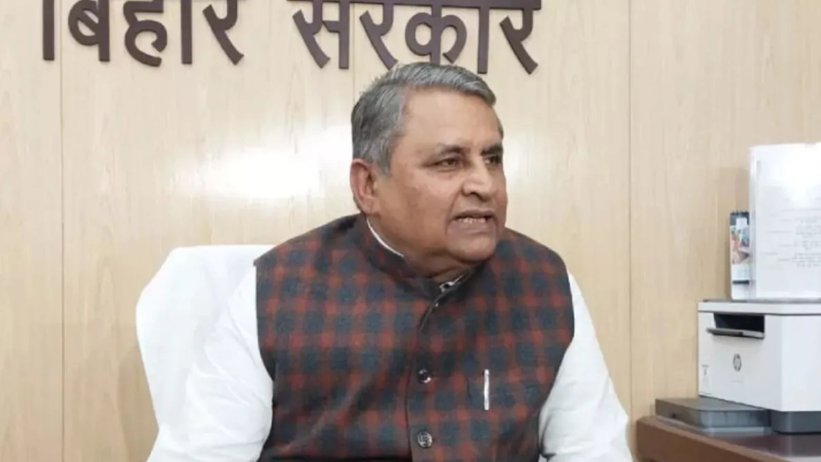 डिप्टी सीएम विजय कुमार चौधरी की फाइल फोटो