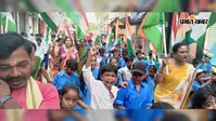 पुपरी में हर घर तिरंगा अभियान के तहत तिरंगा यात्रा, देशभक्ति के नारों से गूंजा शहर