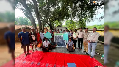 जल पर्याप्त पंचायत की अवधारणा समझने तोरपा पहुंची टीम