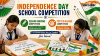 15 August Slogans and Poster: स्कूल कम्पटीशन के लिए देशभक्ति स्लोगन और 5 आसान पोस्टर आइडियाज