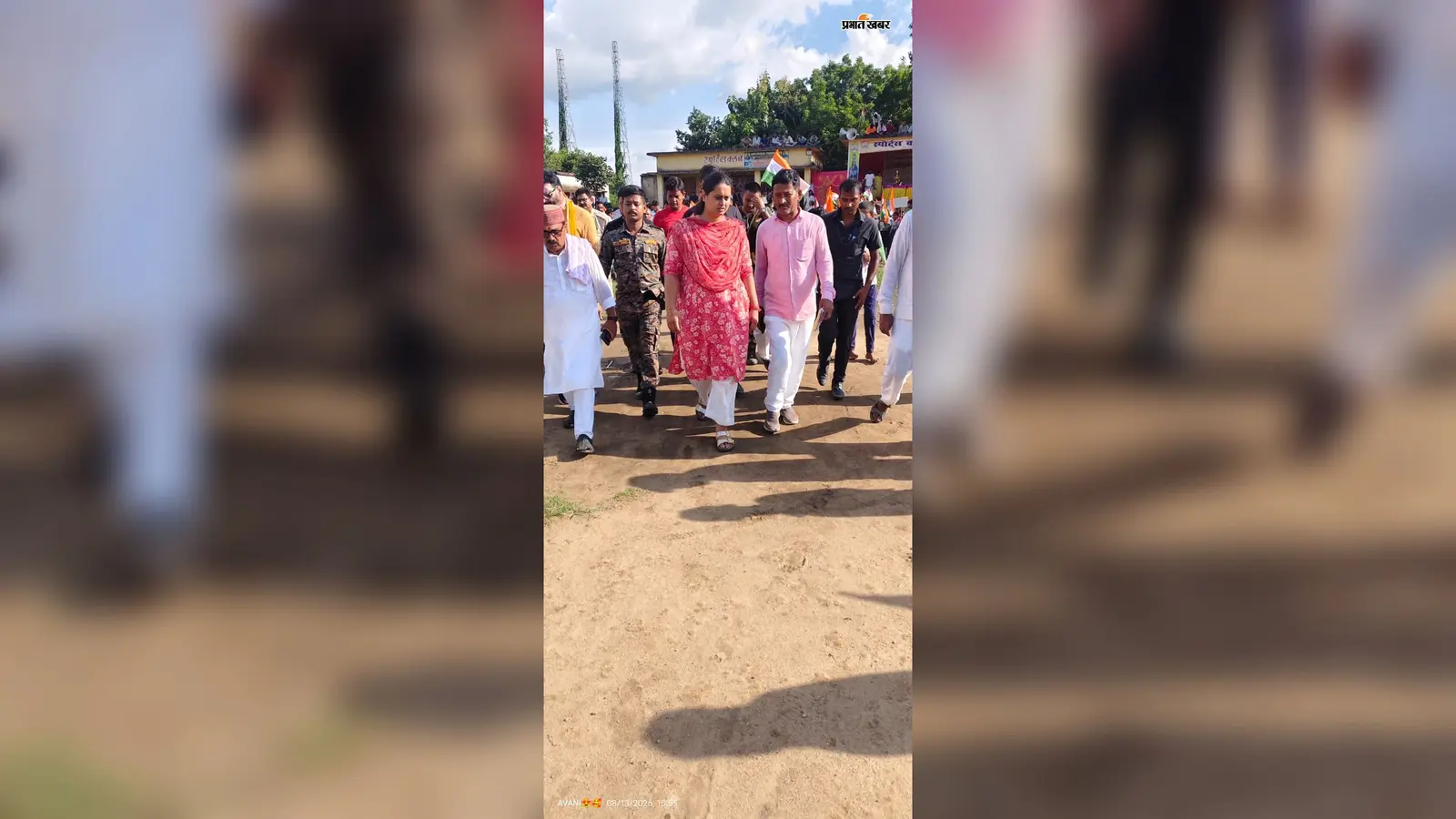 खैरा हाई स्कूल मैदान के विकास की उम्मीद बढ़ी, फुटबॉल टूर्नामेंट का मंत्री श्रेयसी सिंह ने किया उद्घाटन