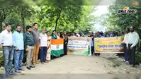 ‘वंदे मातरम्’ और ‘भारत माता की जय’ के नारों से गूंजा चितरपुर, कॉलेज में निकली तिरंगा यात्रा