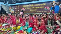 मिथिला की डाली में सजी संस्कृति, दो दिनों में 131 नवविवाहिताओं ने दिखाई हुनर