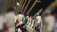 हाजीपुर: कच्ची दरगाह-बिदुपुर सिक्स लेन पुल पर हादसा, डिवाइडर से टकराई बाइक, युवक की मौत