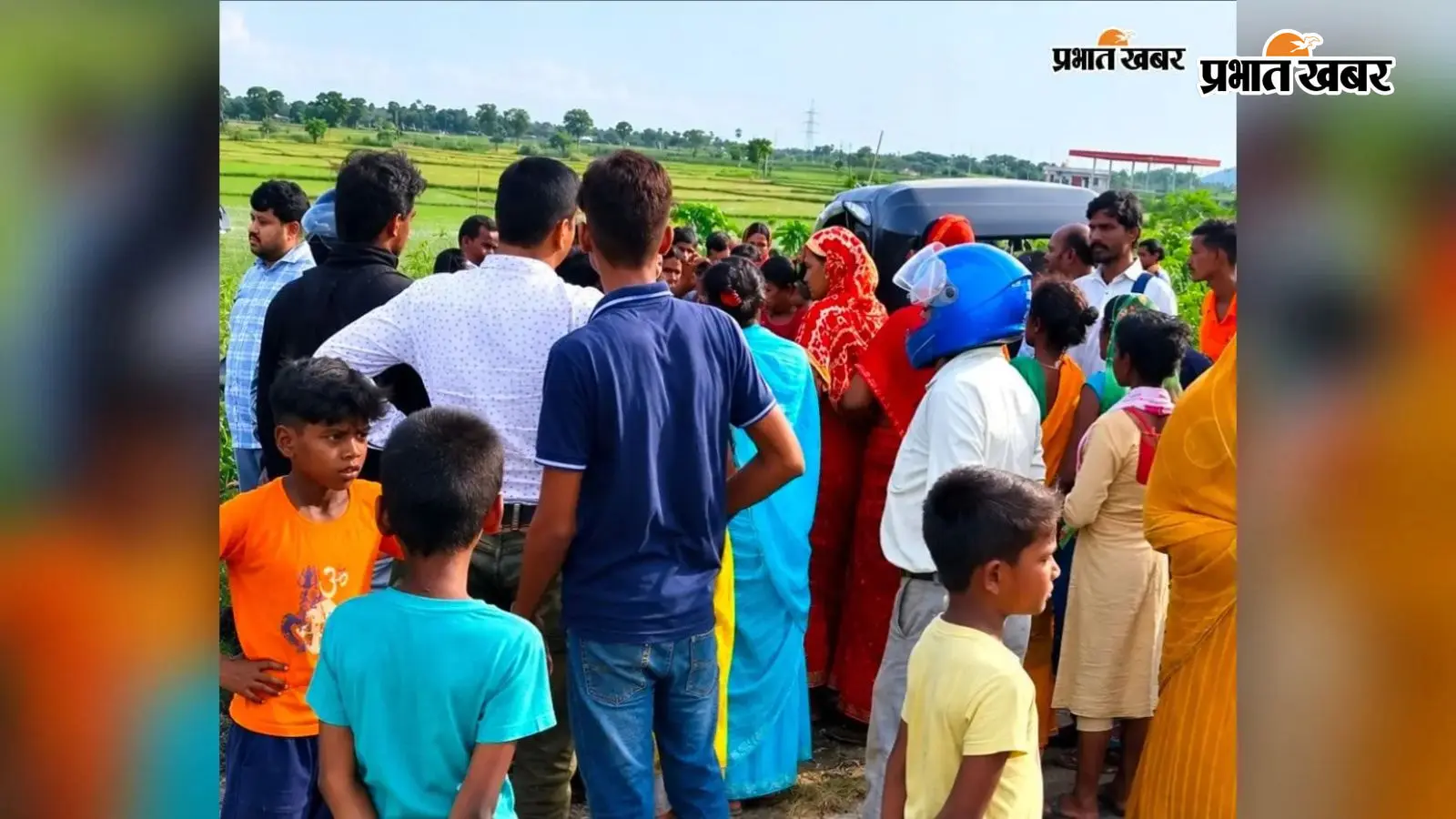 नवादा में फोर व्हीलर ने महिला को कुचलकर मारा, पोती से छेड़खानी के विरोध में हत्या का आरोप