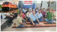 Railway News: लोको रनिंग स्टाफ ने क्रू लॉबी के पास किया प्रदर्शन, 4 नाइट ड्यूटी और कैडर रिस्ट्रक्चरिंग पर घेरा