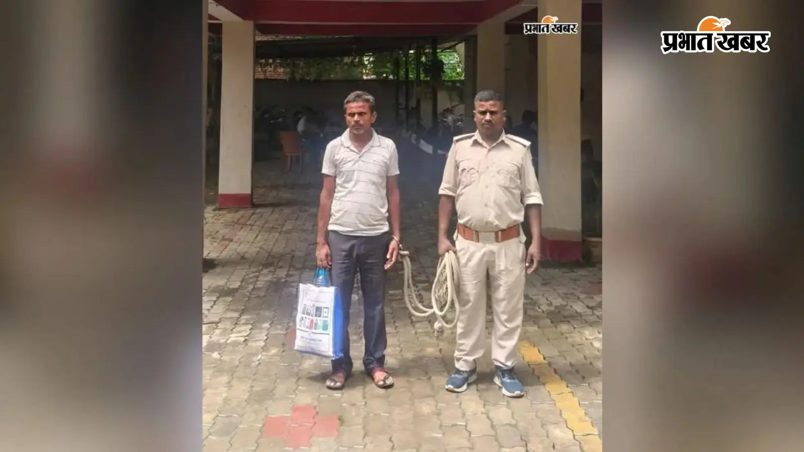 नवादा में जमीन के टुकड़े, मारपीट व छेड़छाड़ मामले का आरोपी गिरफ्तार, भेजा गया जेल