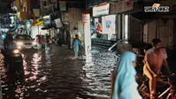 पटना:  झमाझम बारिश ने खोली जलनिकासी की पोल, एम्स रोड से संपतचक तक सड़कों पर भरा पानी
