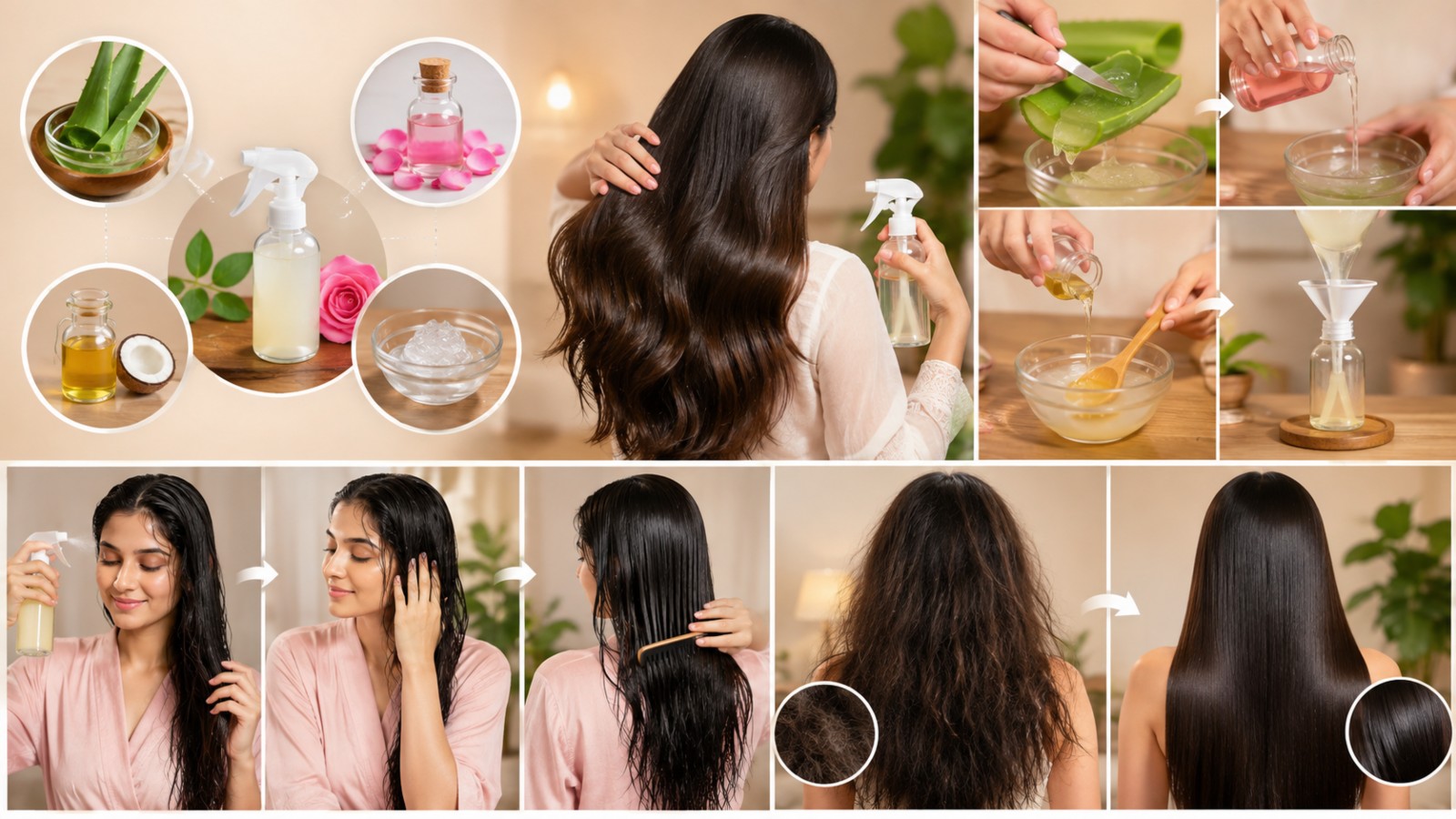 how to use DIY Leave-in conditioner