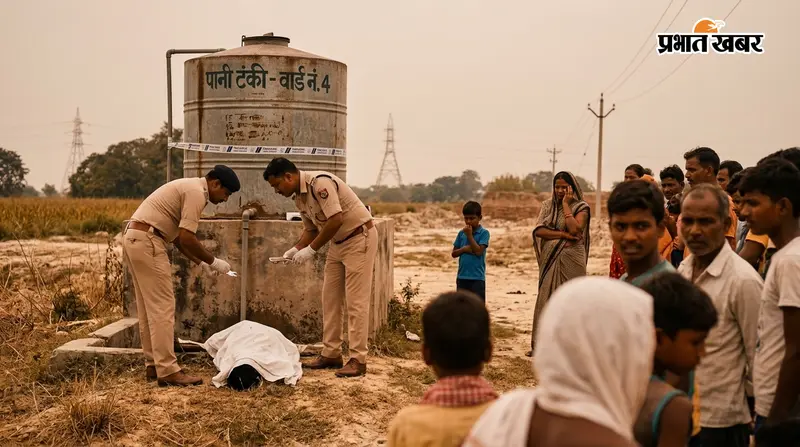 पानी टंकी के पास मिला युवक का शव, पहचान नहीं होने से बढ़ी पुलिस की चिंता